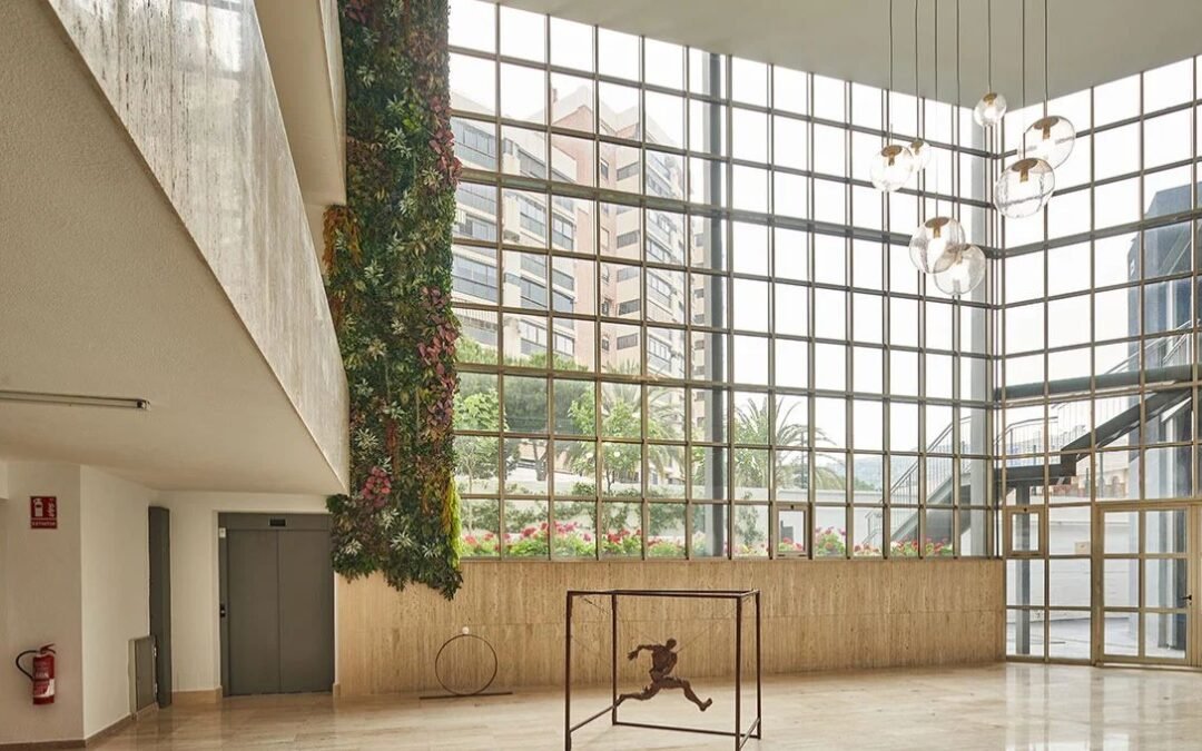 Jardín Vertical Sintético Colegio Oficial Médicos Alicante