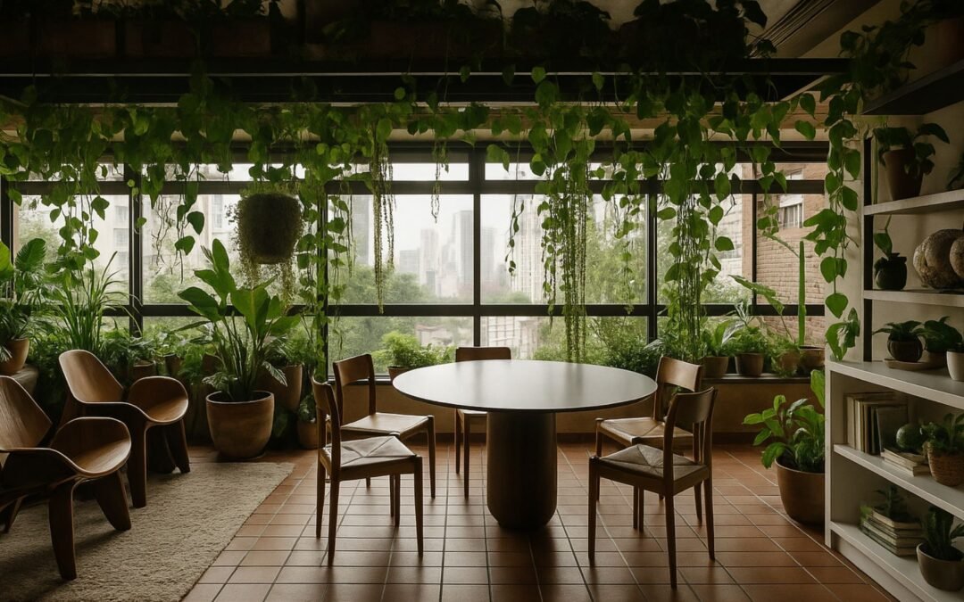 El poder del diseño biofílico: cuando la naturaleza transforma los espacios