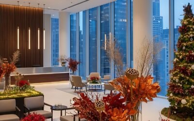 La Navidad se viste de verde: diseño biofílico para hoteles y empresas